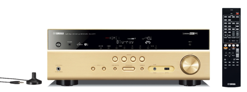 新款上市：RX-V577，BG大游7.2声道数码家庭影院收音扩音机 