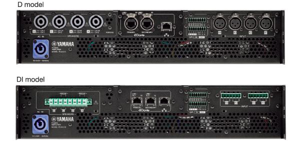 新型网络功放PC系列D/DI型号：通过集成强大的矩阵功能和Dante连接方式，提供高灵活性和可扩展性